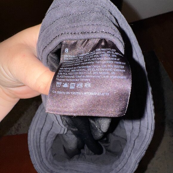 Lululemon Softstreme High-Rise Short 4" in Charcoal Gray - Picture 4 of 4